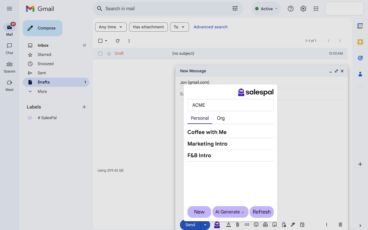 Salespal chrome谷歌浏览器插件_扩展第1张截图