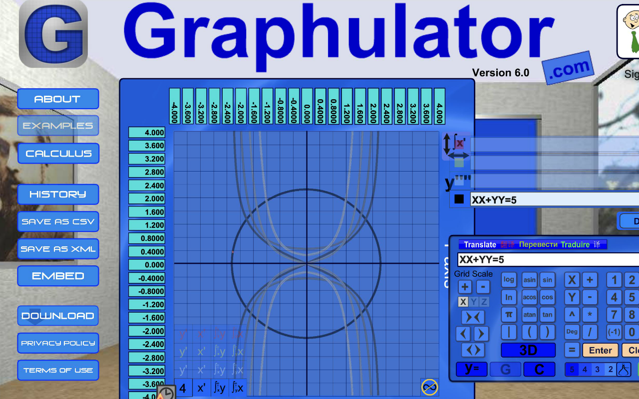 Graphulator With Numerical Calculus chrome谷歌浏览器插件_扩展第4张截图