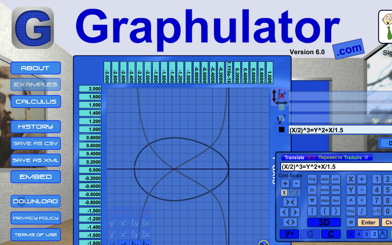 Graphulator With Numerical Calculus chrome谷歌浏览器插件_扩展第5张截图