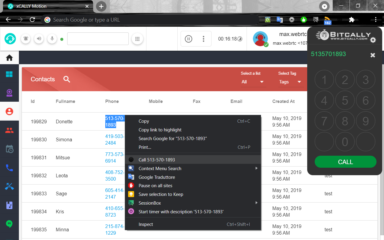 BitCally chrome谷歌浏览器插件_扩展第1张截图
