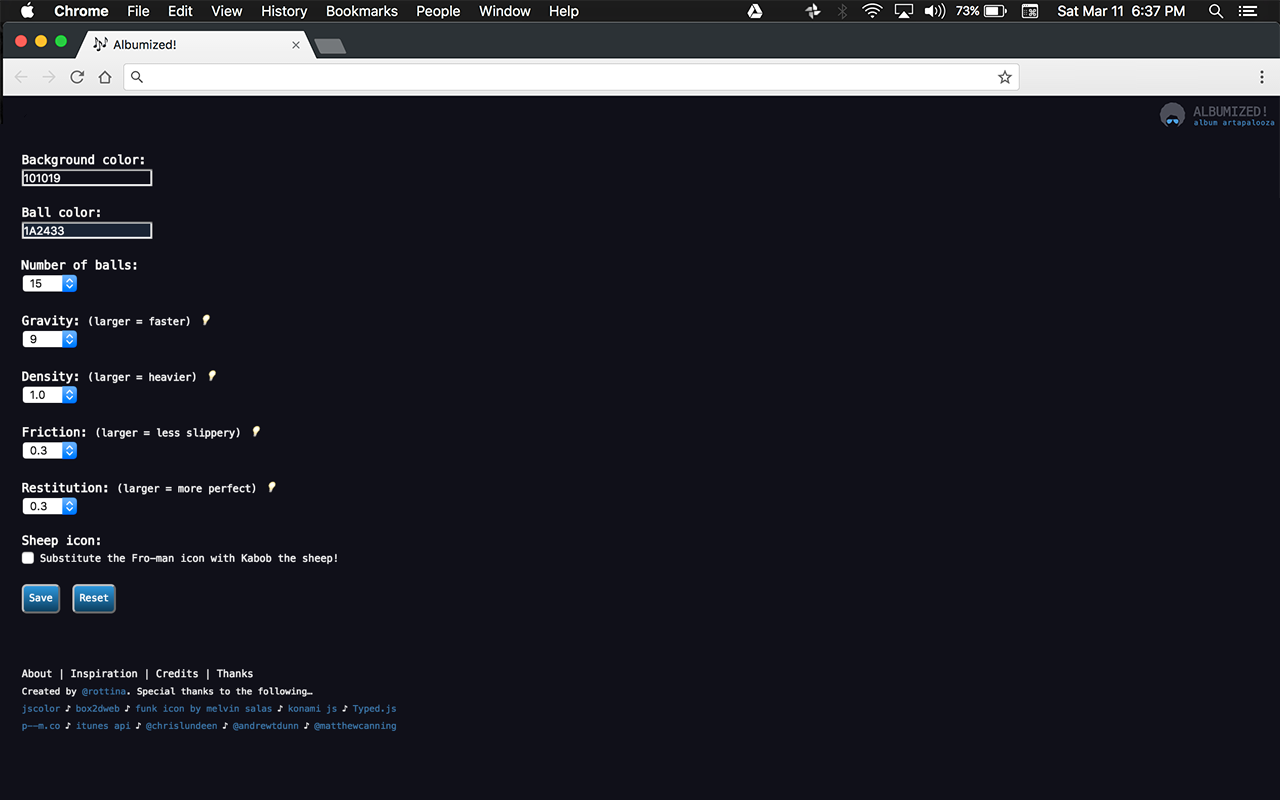 Albumized! chrome谷歌浏览器插件_扩展第1张截图
