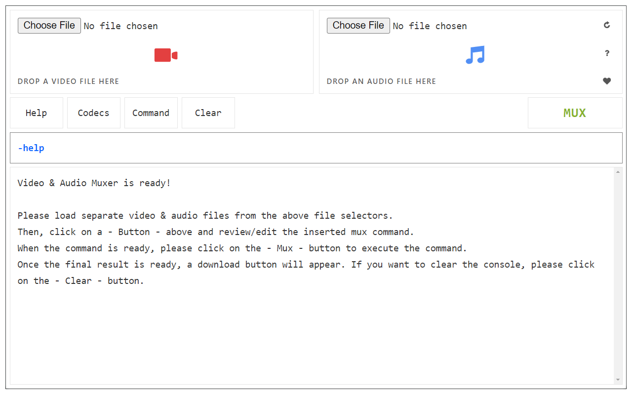 Video & Audio Muxer chrome谷歌浏览器插件_扩展第1张截图
