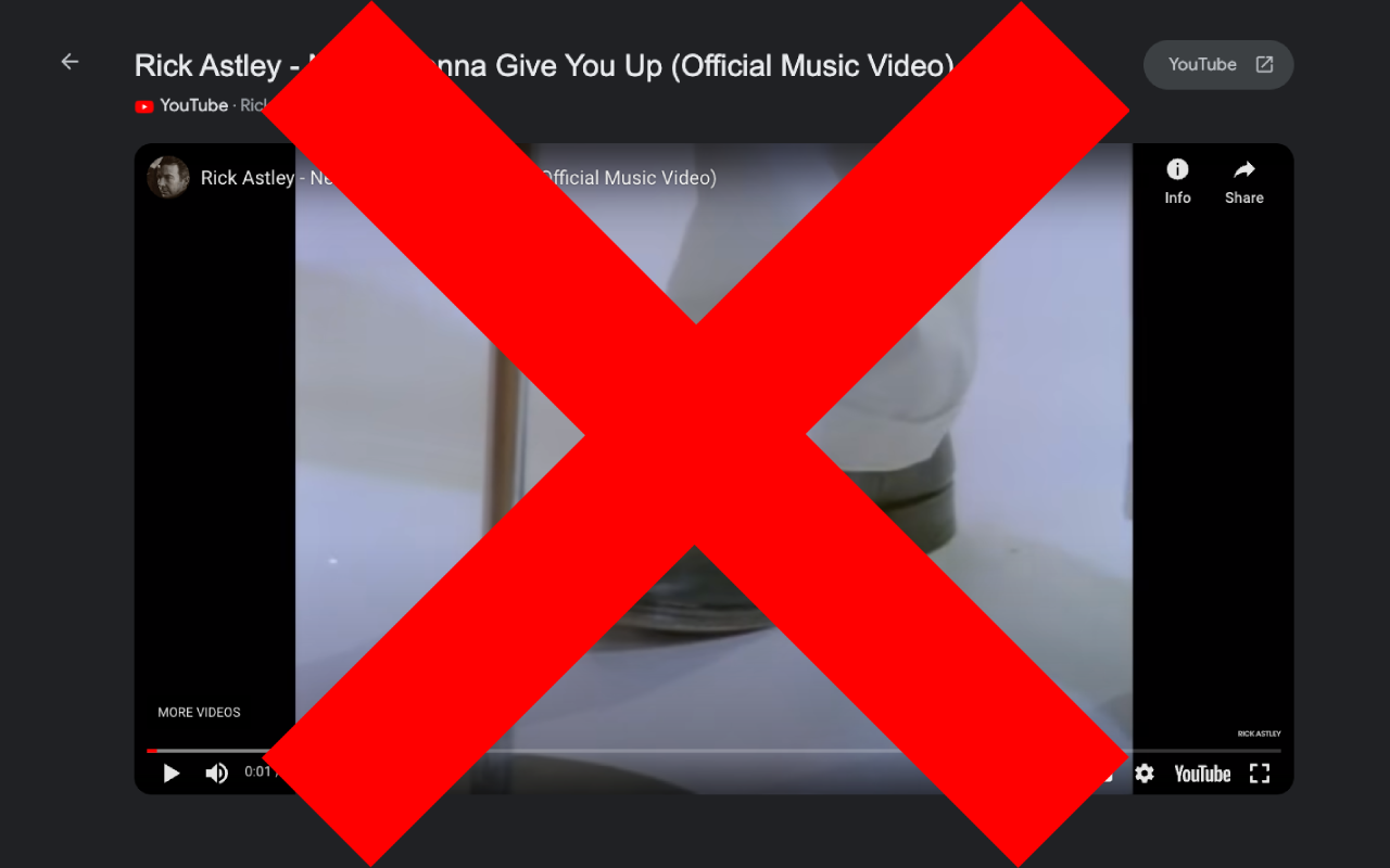 Google Search to Youtube Redirector chrome谷歌浏览器插件_扩展第2张截图