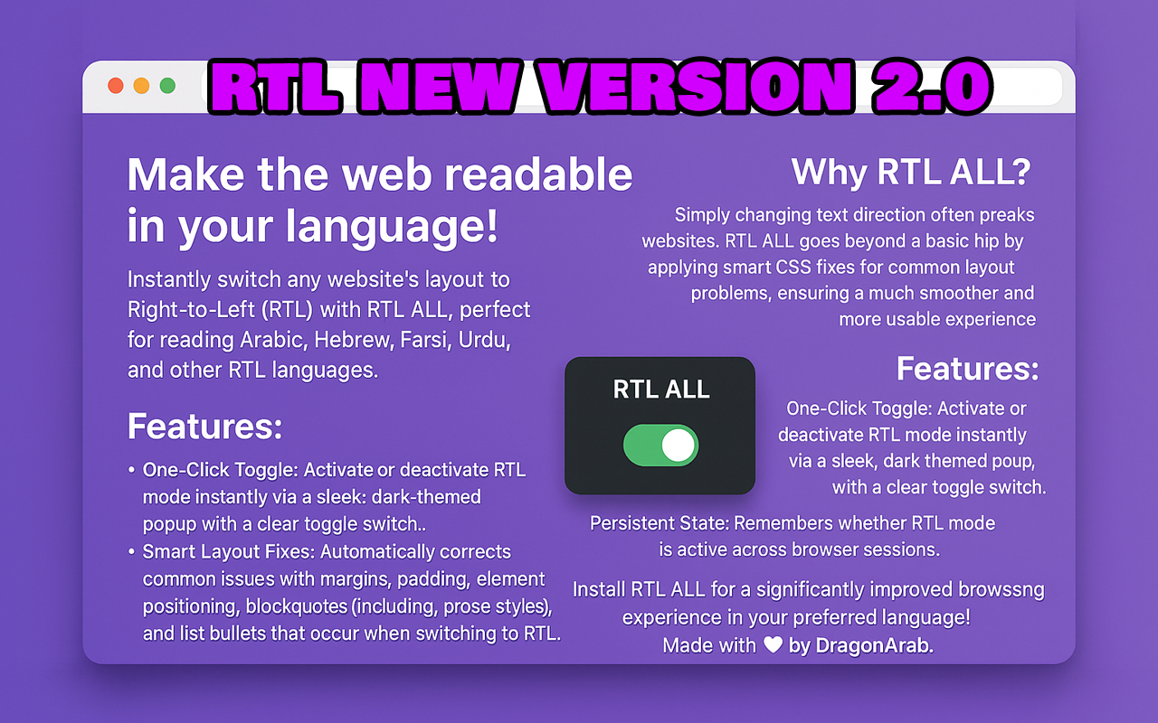 RTL ALL chrome谷歌浏览器插件_扩展第4张截图