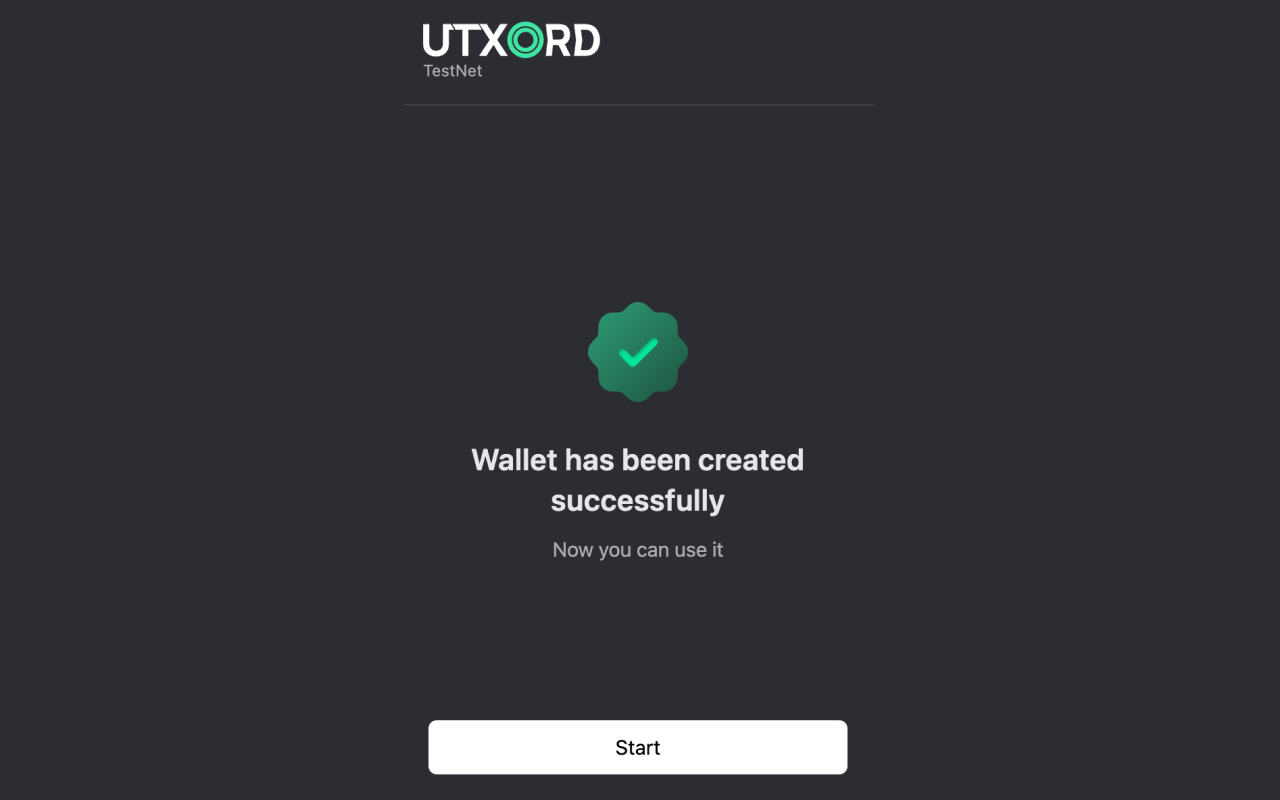 UTXORD Wallet chrome谷歌浏览器插件_扩展第2张截图