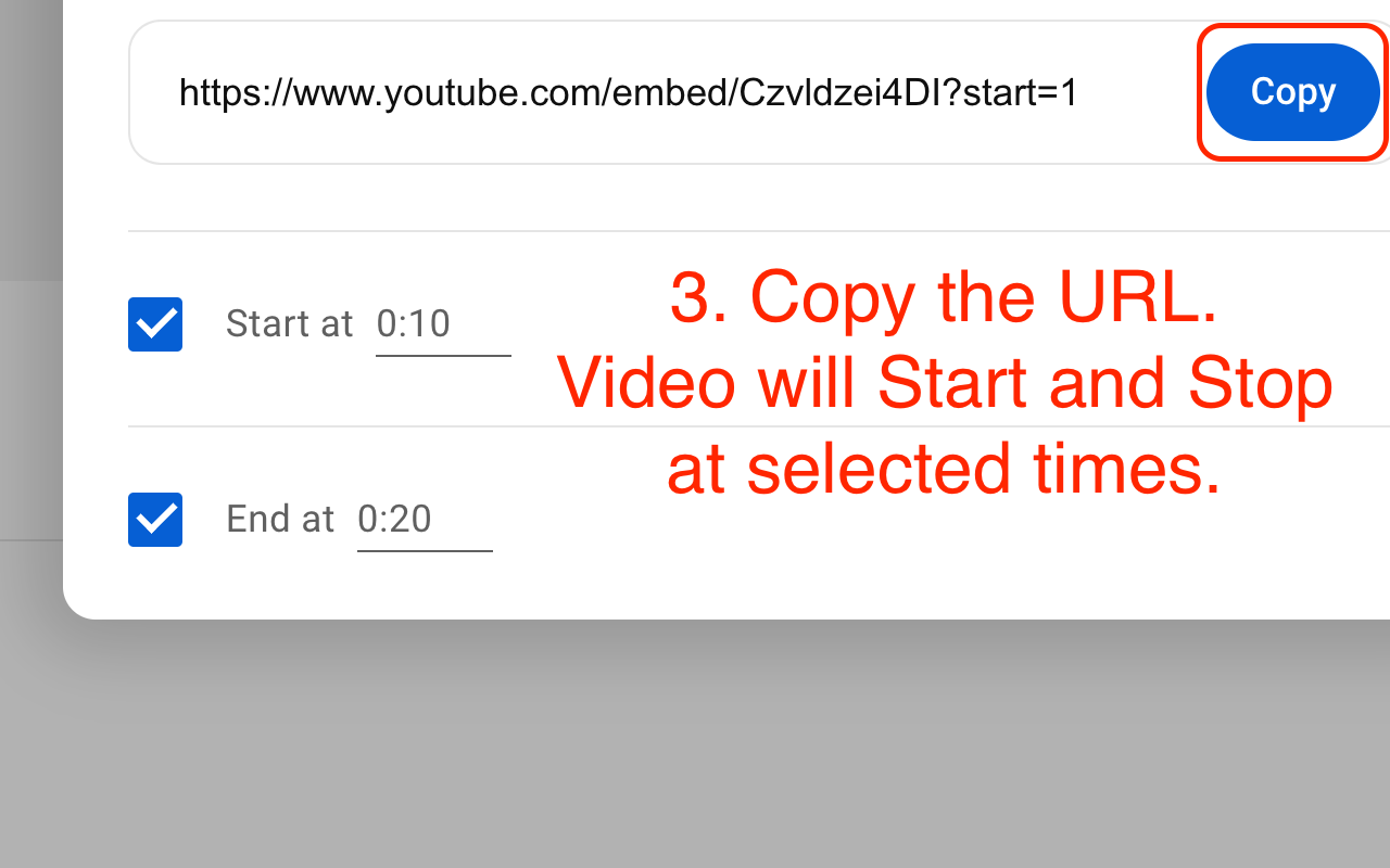 Youtube Share Clip chrome谷歌浏览器插件_扩展第3张截图