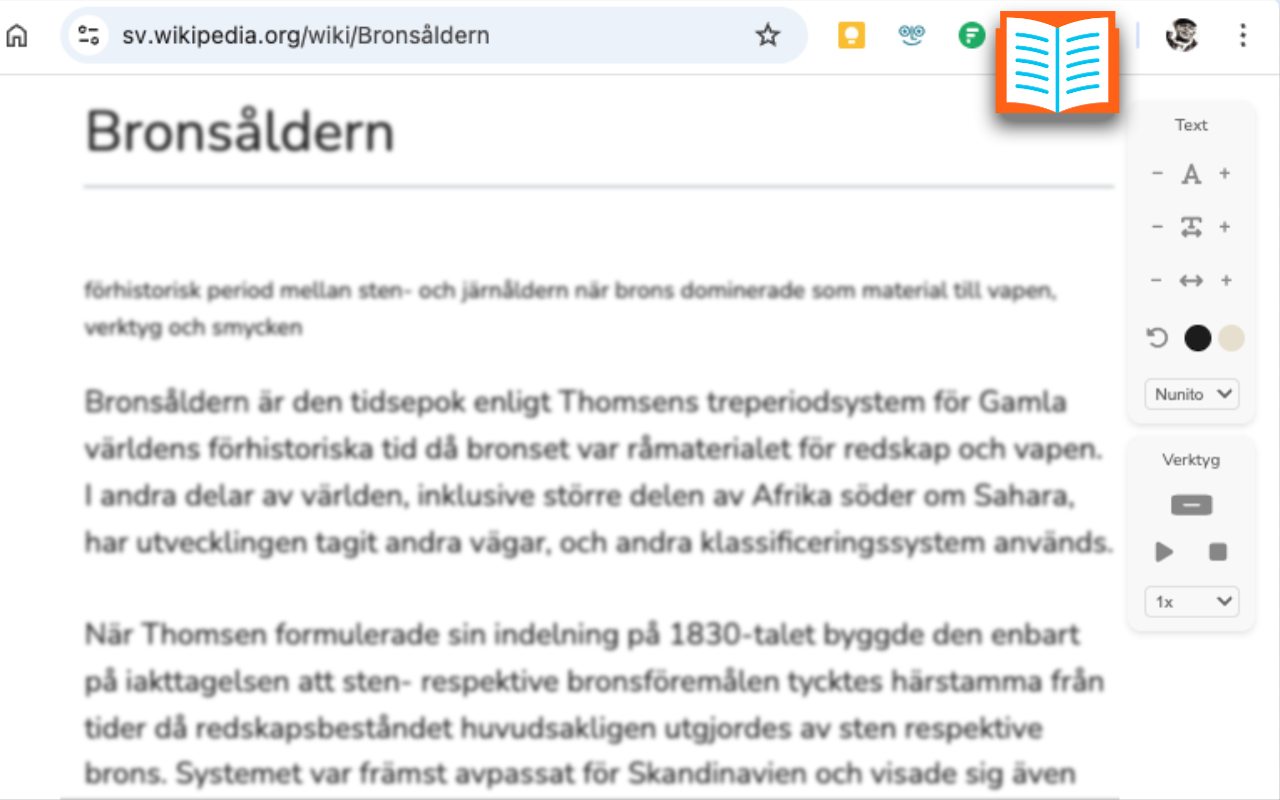 Läsvy chrome谷歌浏览器插件_扩展第2张截图