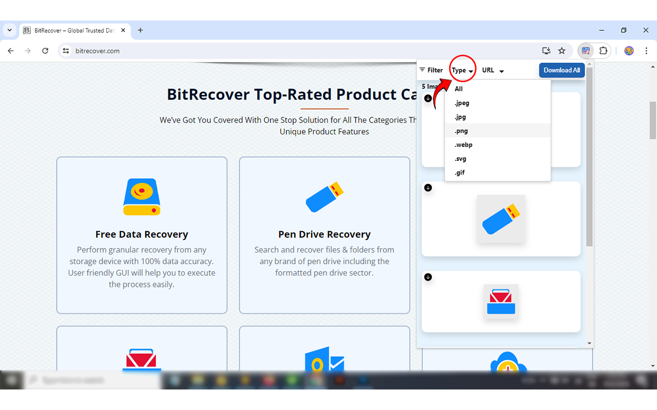 Webpage Image Downloader chrome谷歌浏览器插件_扩展第1张截图