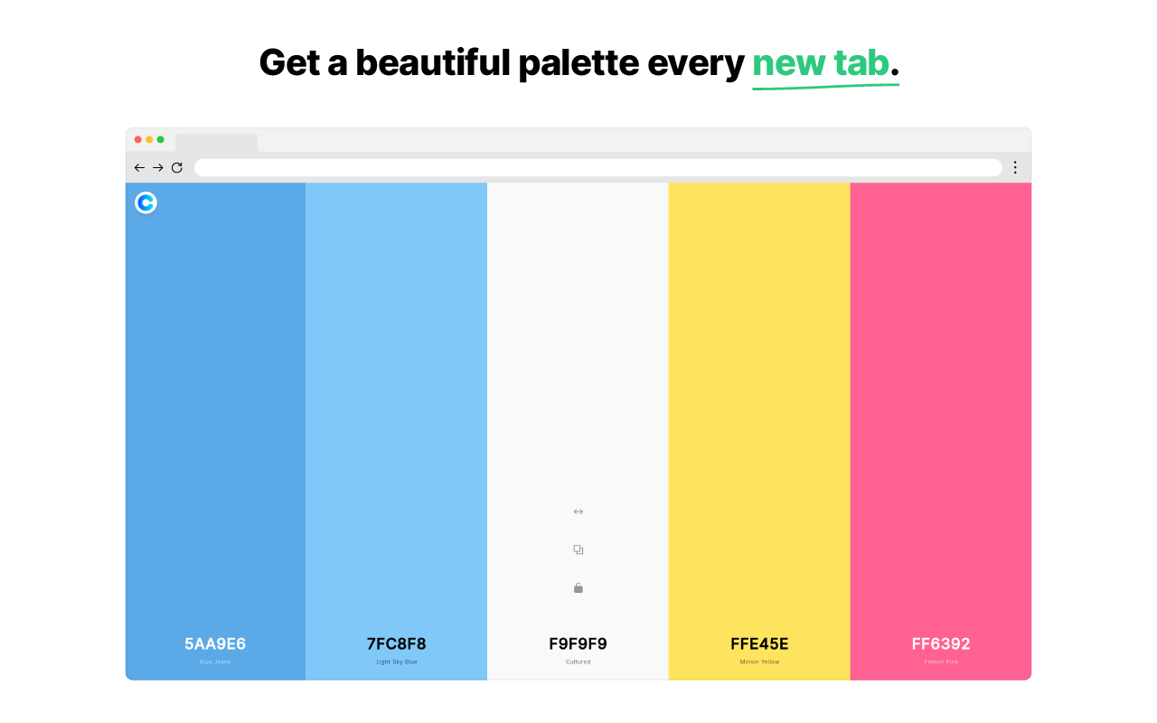 Coolors for Chrome Lite Beta chrome谷歌浏览器插件_扩展第1张截图