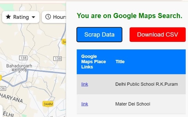 Google Maps Search Checker chrome谷歌浏览器插件_扩展第1张截图
