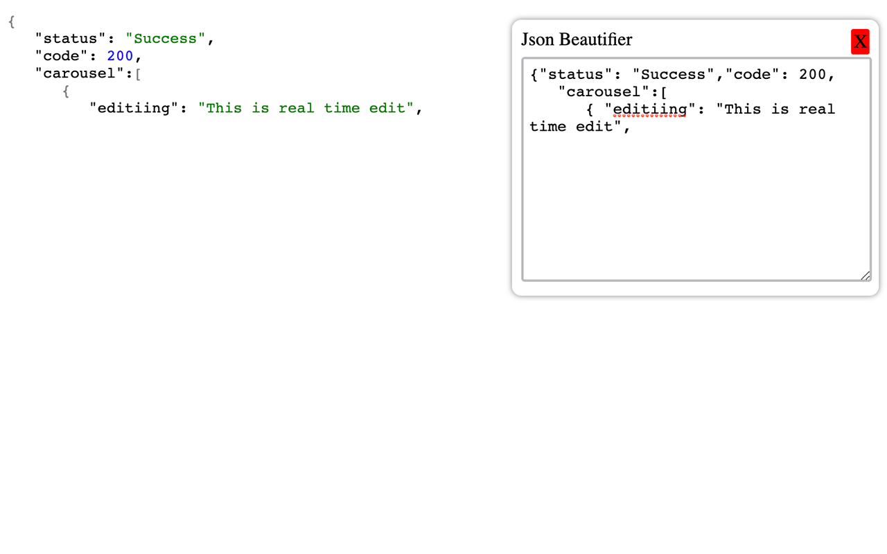 Json Beautifier chrome谷歌浏览器插件_扩展第1张截图