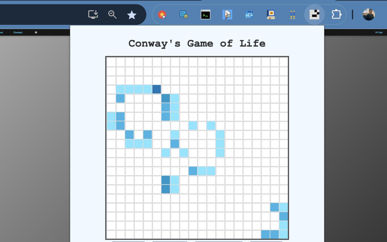 Game of Life Extension chrome谷歌浏览器插件_扩展第3张截图