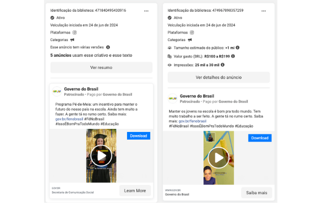 Ad Library Video Download chrome谷歌浏览器插件_扩展第1张截图