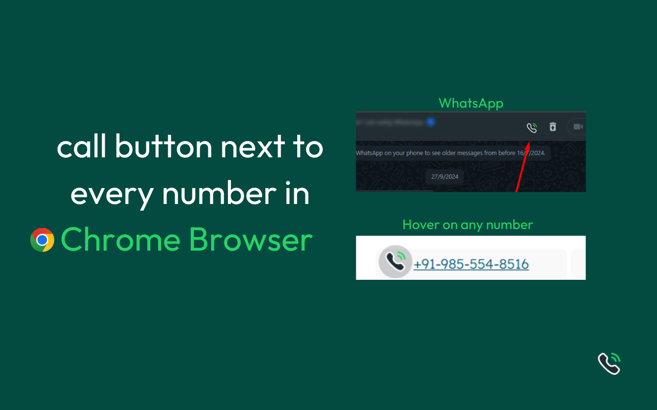 Call from Browser chrome谷歌浏览器插件_扩展第4张截图