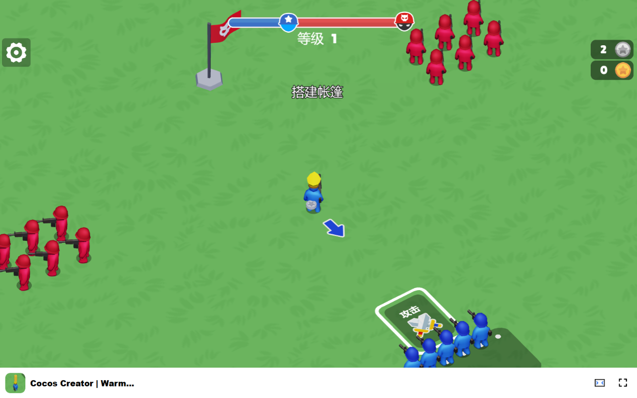 Cocos Creator | Warmaster 在浏览器中游戏 - 免费且离线可用 chrome谷歌浏览器插件_扩展第1张截图