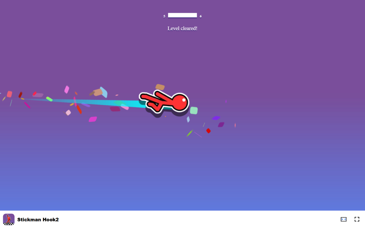 Stickman Hook2 在浏览器中游戏 - 免费且离线可用 chrome谷歌浏览器插件_扩展第2张截图
