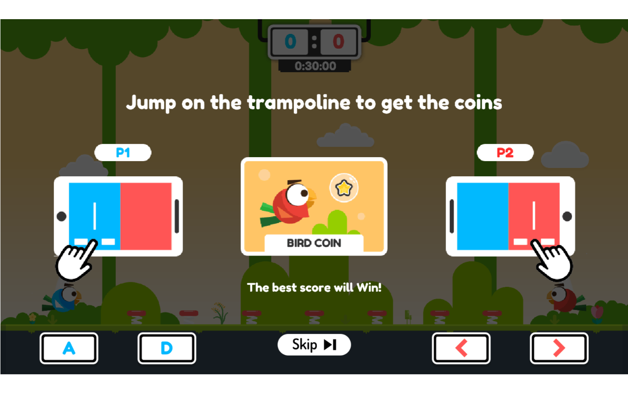 Gobattle 2 游戏 - 参与疯狂的街机迷你游戏！ chrome谷歌浏览器插件_扩展第1张截图