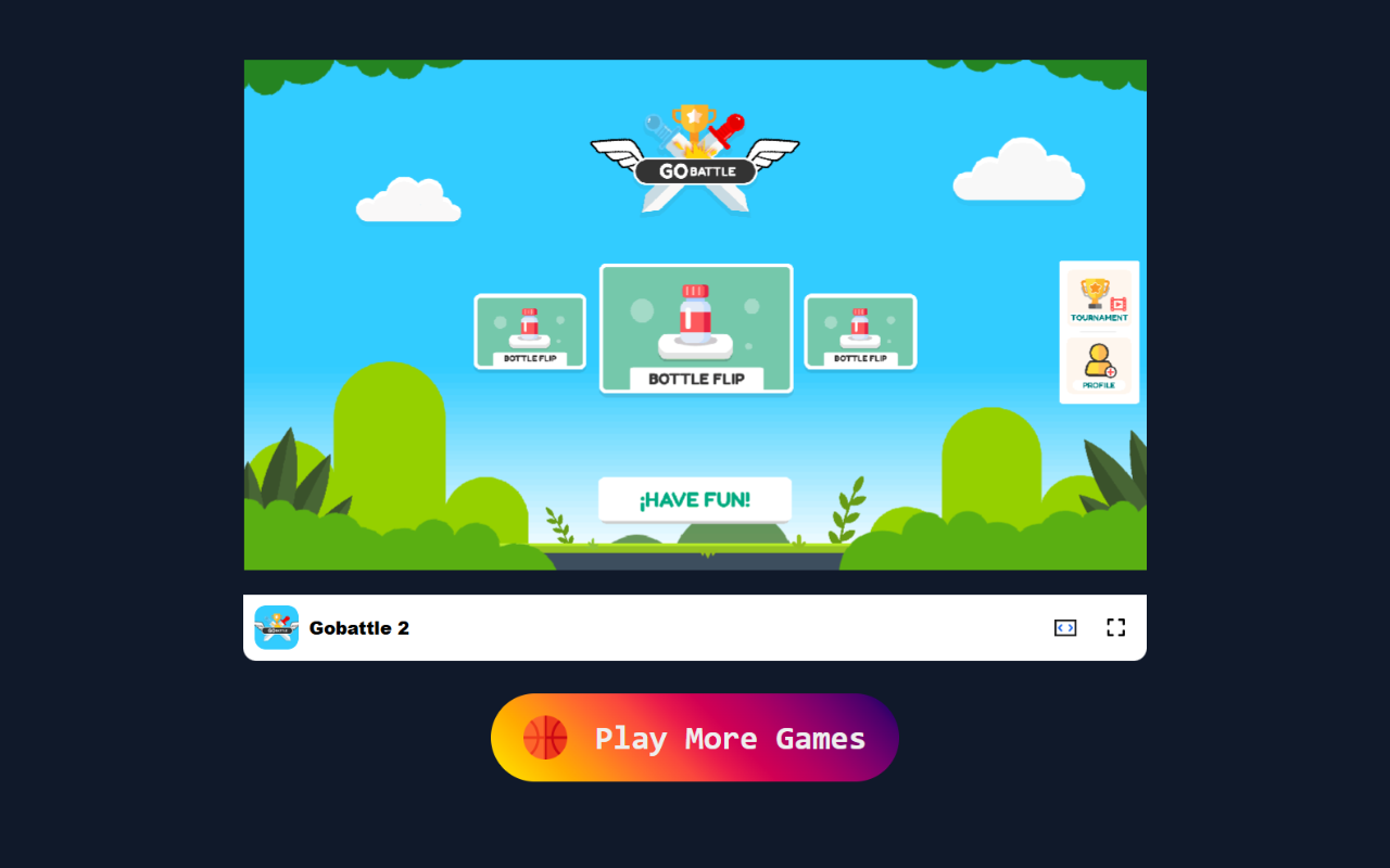 Gobattle 2 游戏 - 参与疯狂的街机迷你游戏！ chrome谷歌浏览器插件_扩展第2张截图