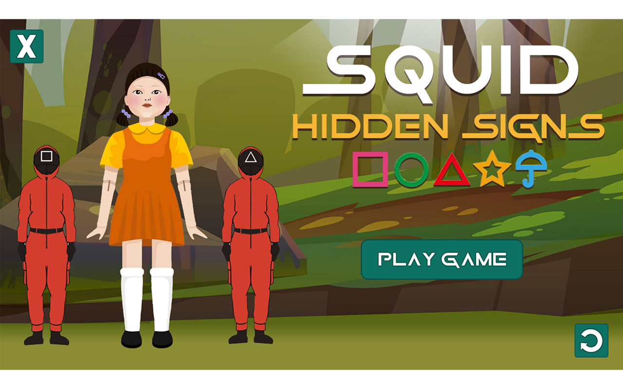 Squid Game Hidden Signs chrome谷歌浏览器插件_扩展第2张截图