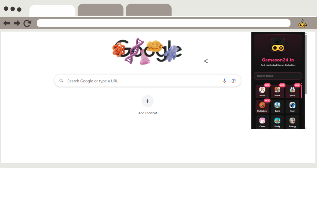 GameSon24 - Unblocked Games chrome谷歌浏览器插件_扩展第1张截图