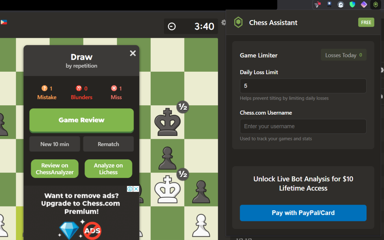 Chess.com Assistant chrome谷歌浏览器插件_扩展第2张截图