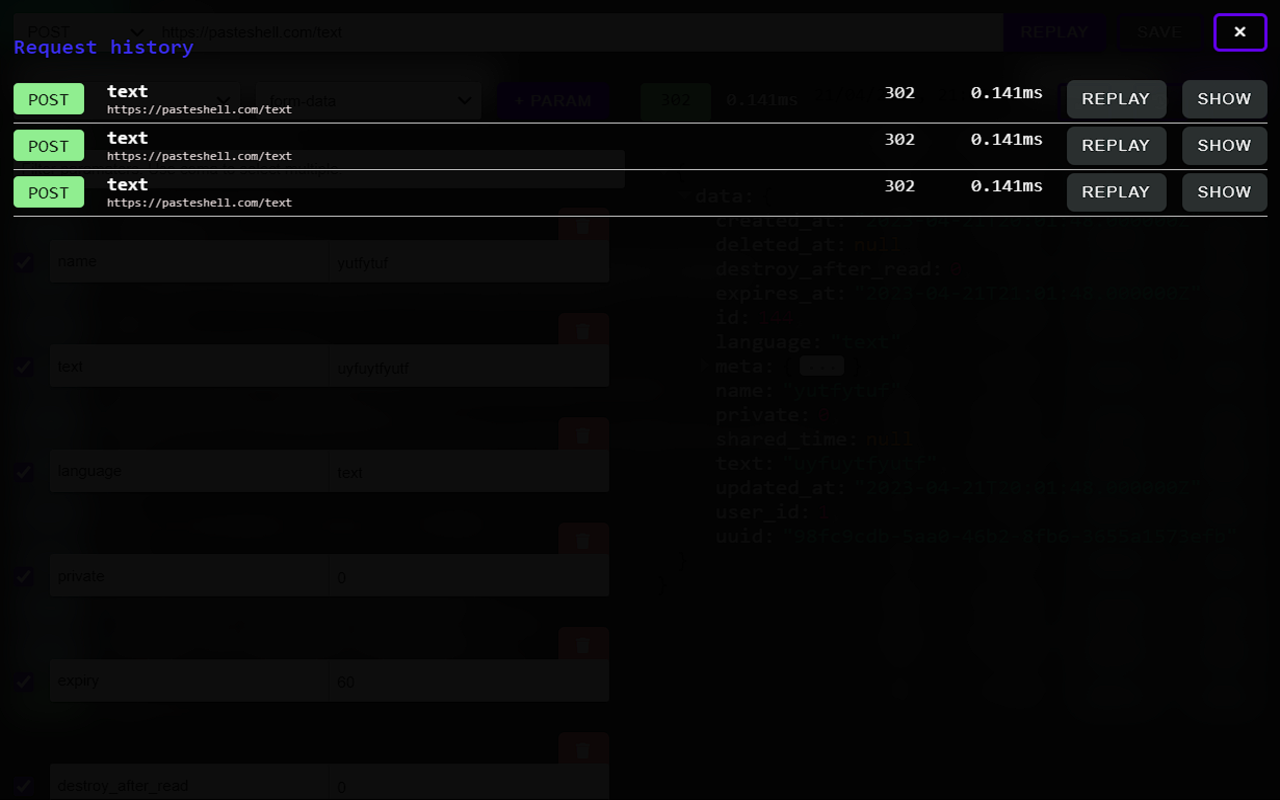 RequestNinja chrome谷歌浏览器插件_扩展第2张截图