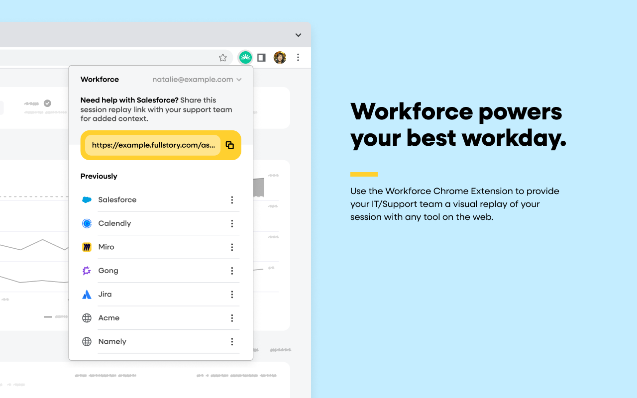 Fullstory Workforce chrome谷歌浏览器插件_扩展第1张截图