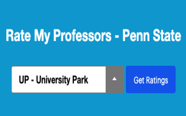 Rate My Professor - Penn State chrome谷歌浏览器插件_扩展第1张截图