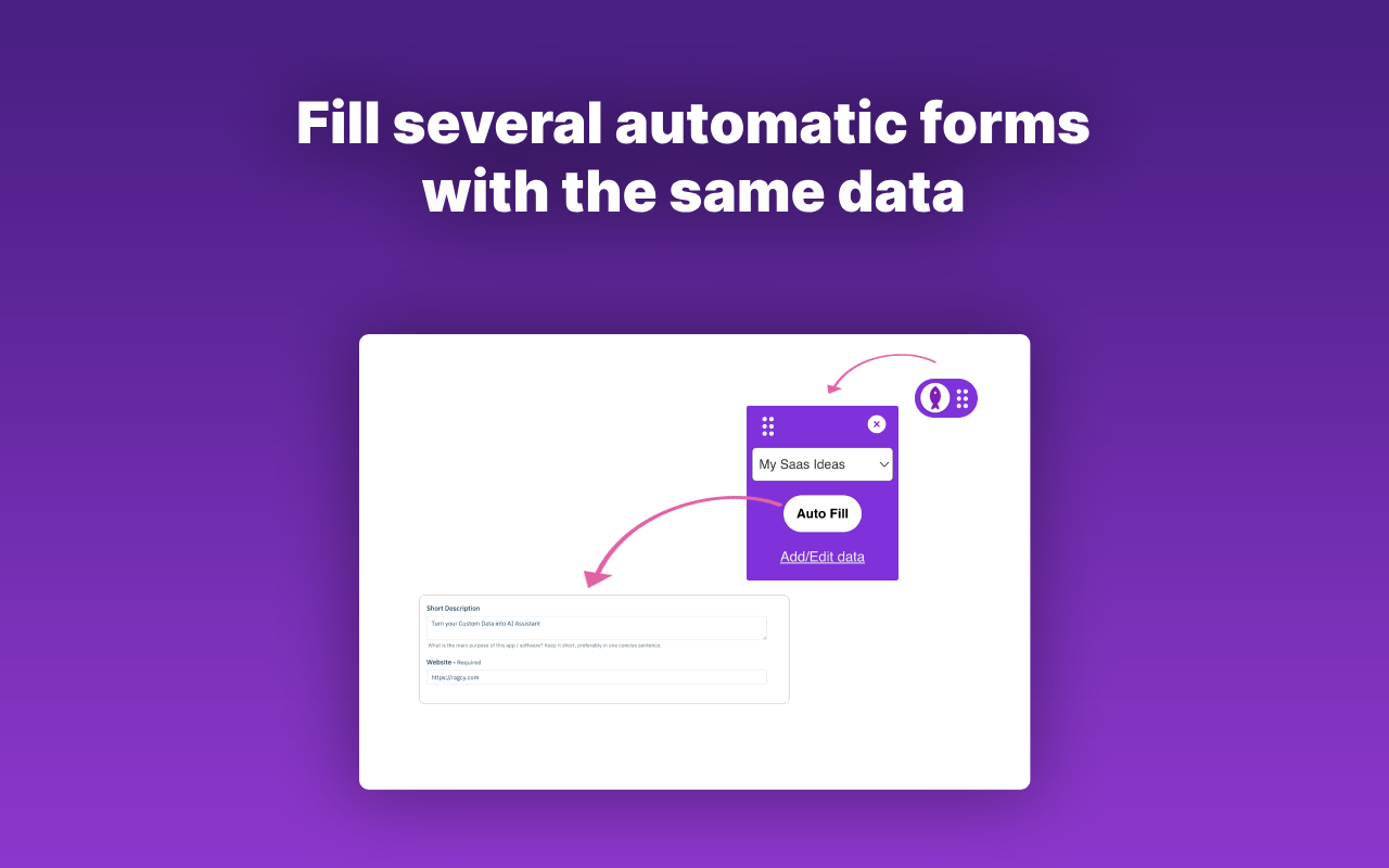 FILLGENIUS - AI Form Filler Agent chrome谷歌浏览器插件_扩展第3张截图