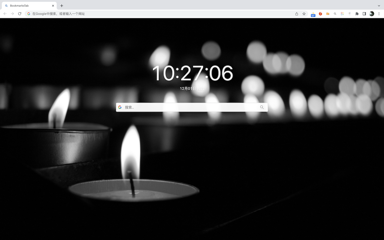 书签式标签页 - BookmarksTab chrome谷歌浏览器插件_扩展第2张截图