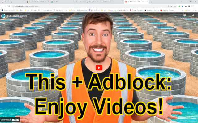 YouTube Fullscreen Adblock chrome谷歌浏览器插件_扩展第1张截图