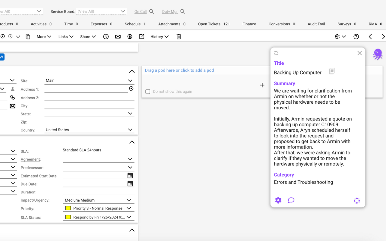 Alga - AI Ticketing Assistant for MSPs chrome谷歌浏览器插件_扩展第3张截图