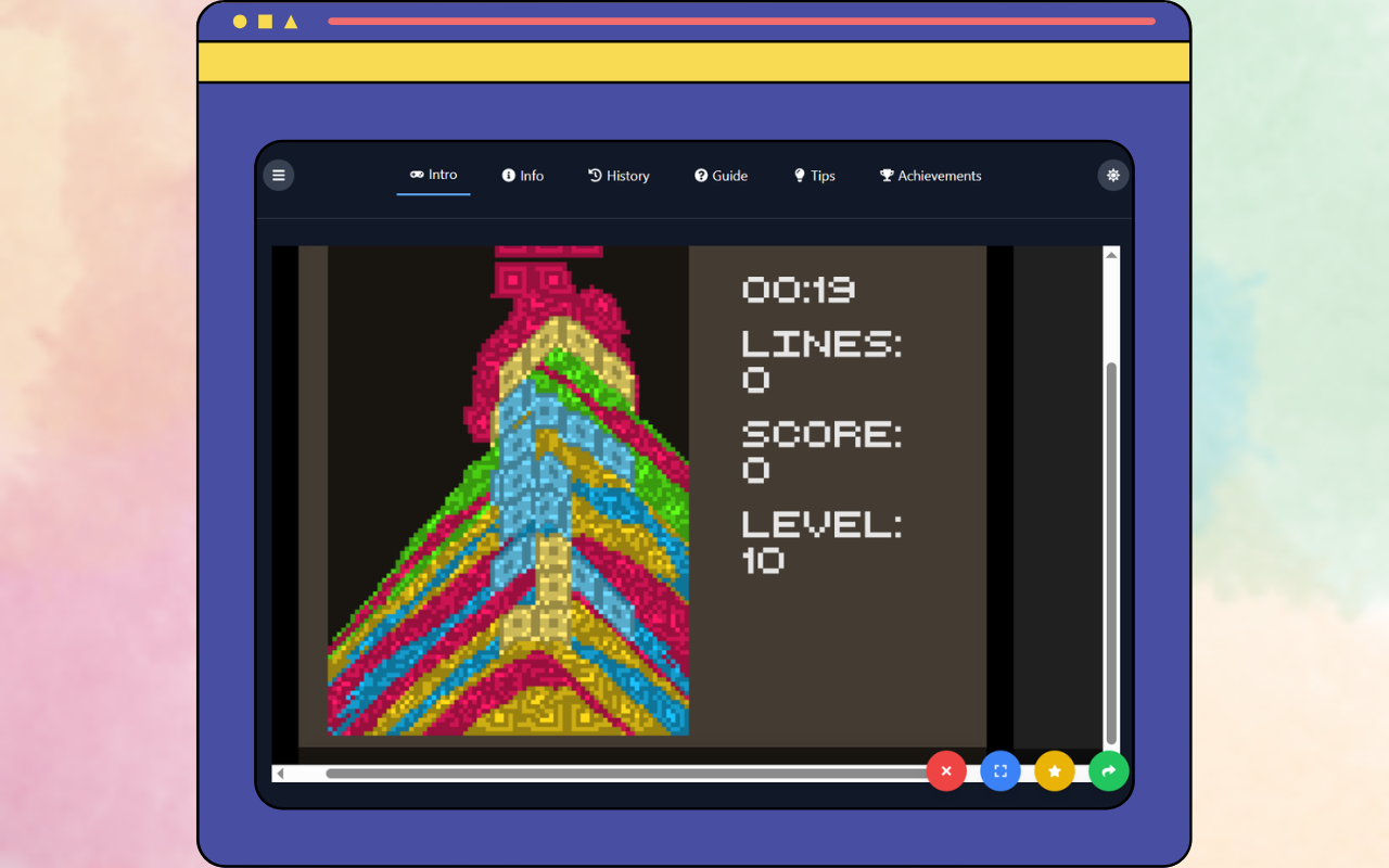 Sandtris Unblocked Game chrome谷歌浏览器插件_扩展第1张截图