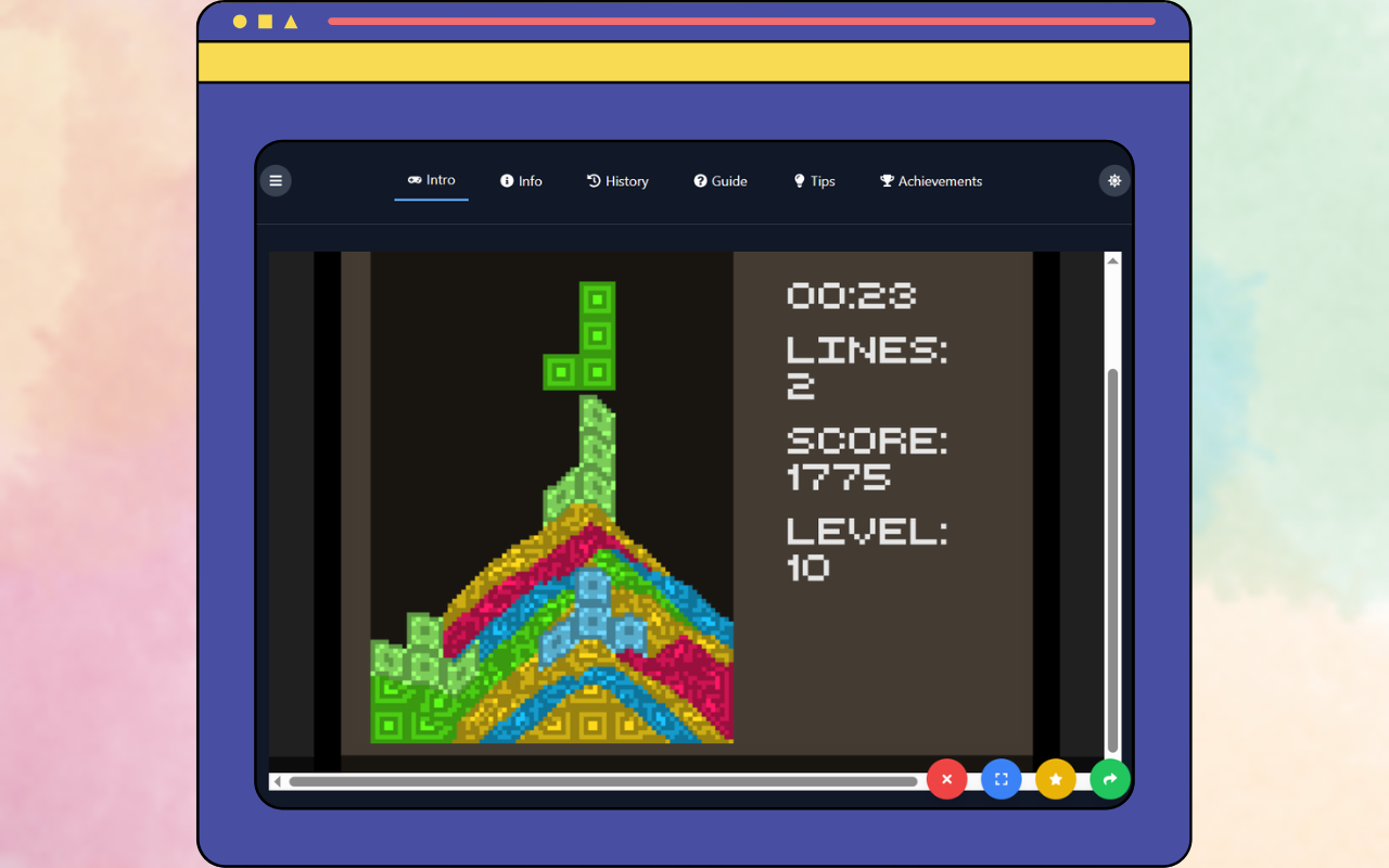 Sandtris Unblocked Game chrome谷歌浏览器插件_扩展第2张截图