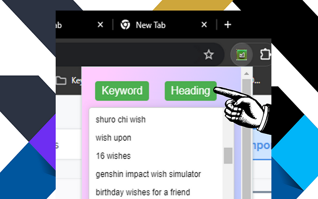 Keyword Copier chrome谷歌浏览器插件_扩展第5张截图