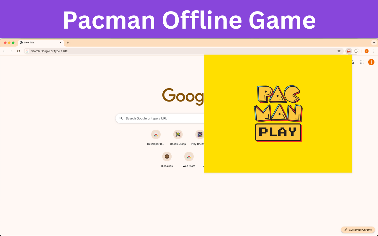 Pacman Original chrome谷歌浏览器插件_扩展第2张截图