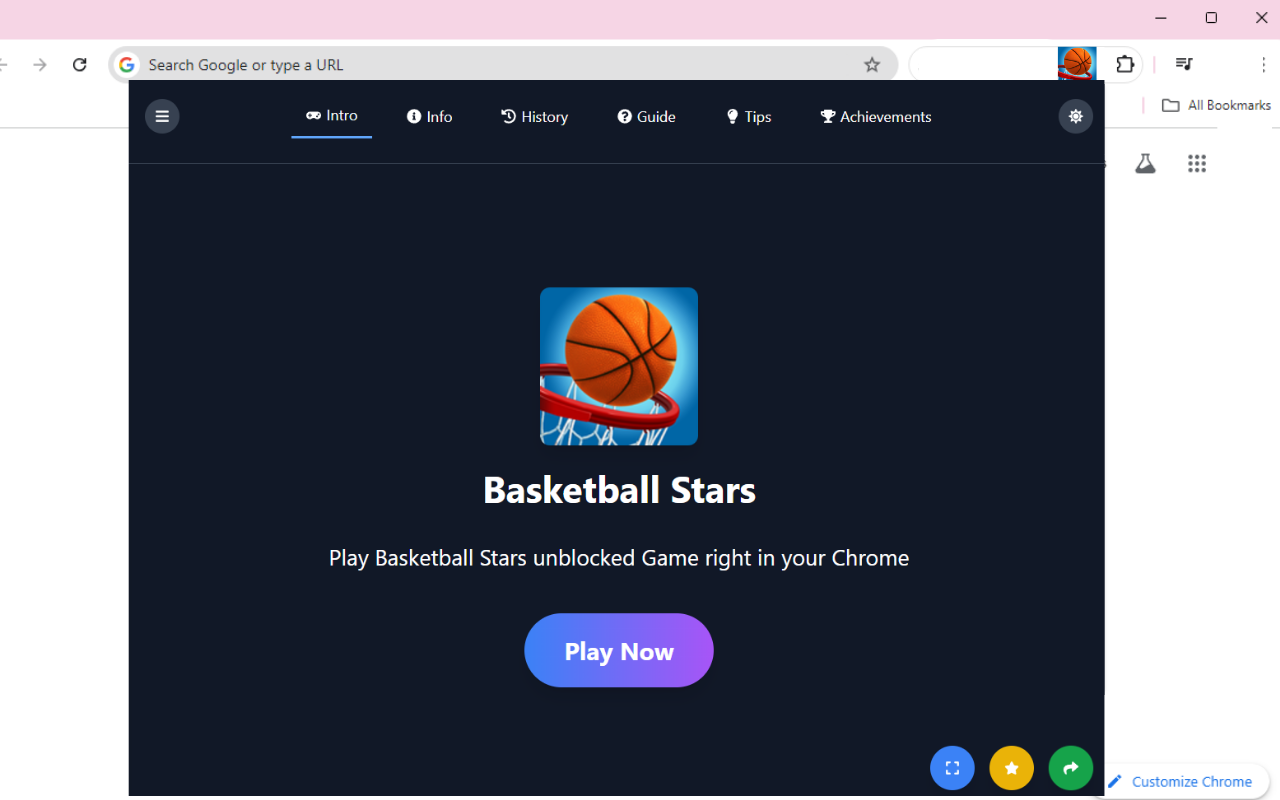 Basketball HTML5 chrome谷歌浏览器插件_扩展第3张截图