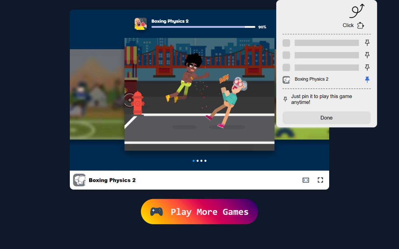 Boxing Physics 2 游戏 - 体验搞笑的布娃娃拳击！ chrome谷歌浏览器插件_扩展第1张截图