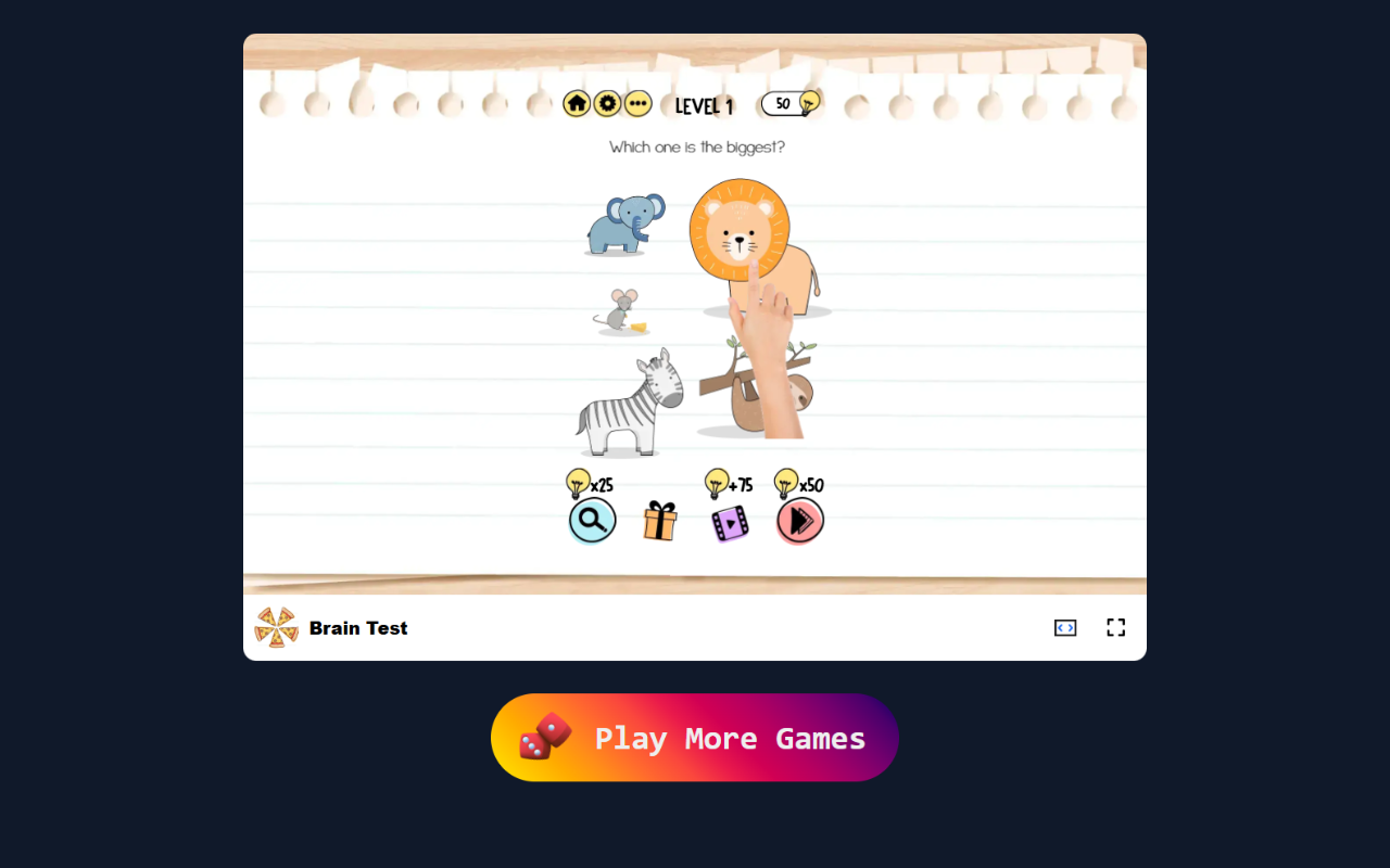 Brain Test 在浏览器中游戏 - 免费且离线可用 chrome谷歌浏览器插件_扩展第5张截图