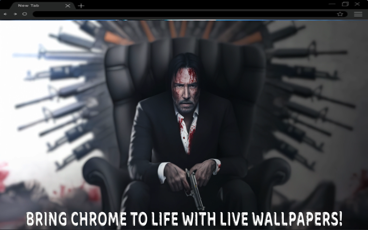 John Wick 4 Live Wallpaper chrome谷歌浏览器插件_扩展第1张截图