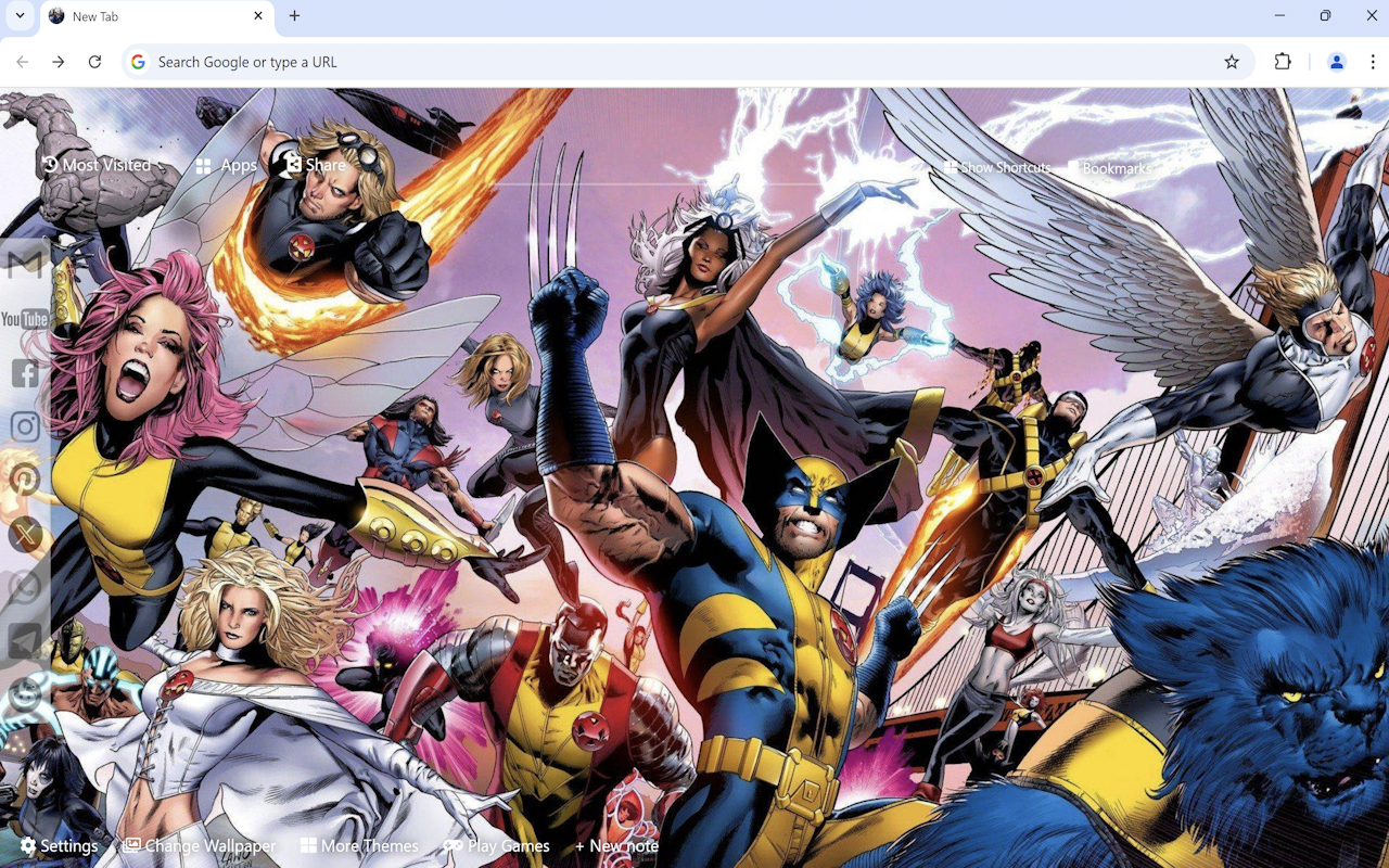 Marvel Comics Wallpaper chrome谷歌浏览器插件_扩展第3张截图