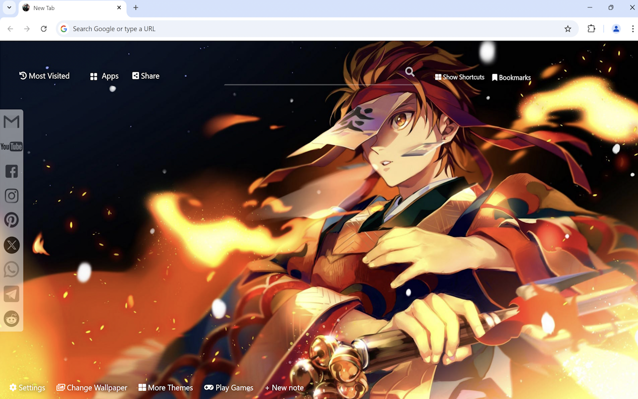 Demon Slayer Kimetsu no Yaiba Wallpaper chrome谷歌浏览器插件_扩展第1张截图