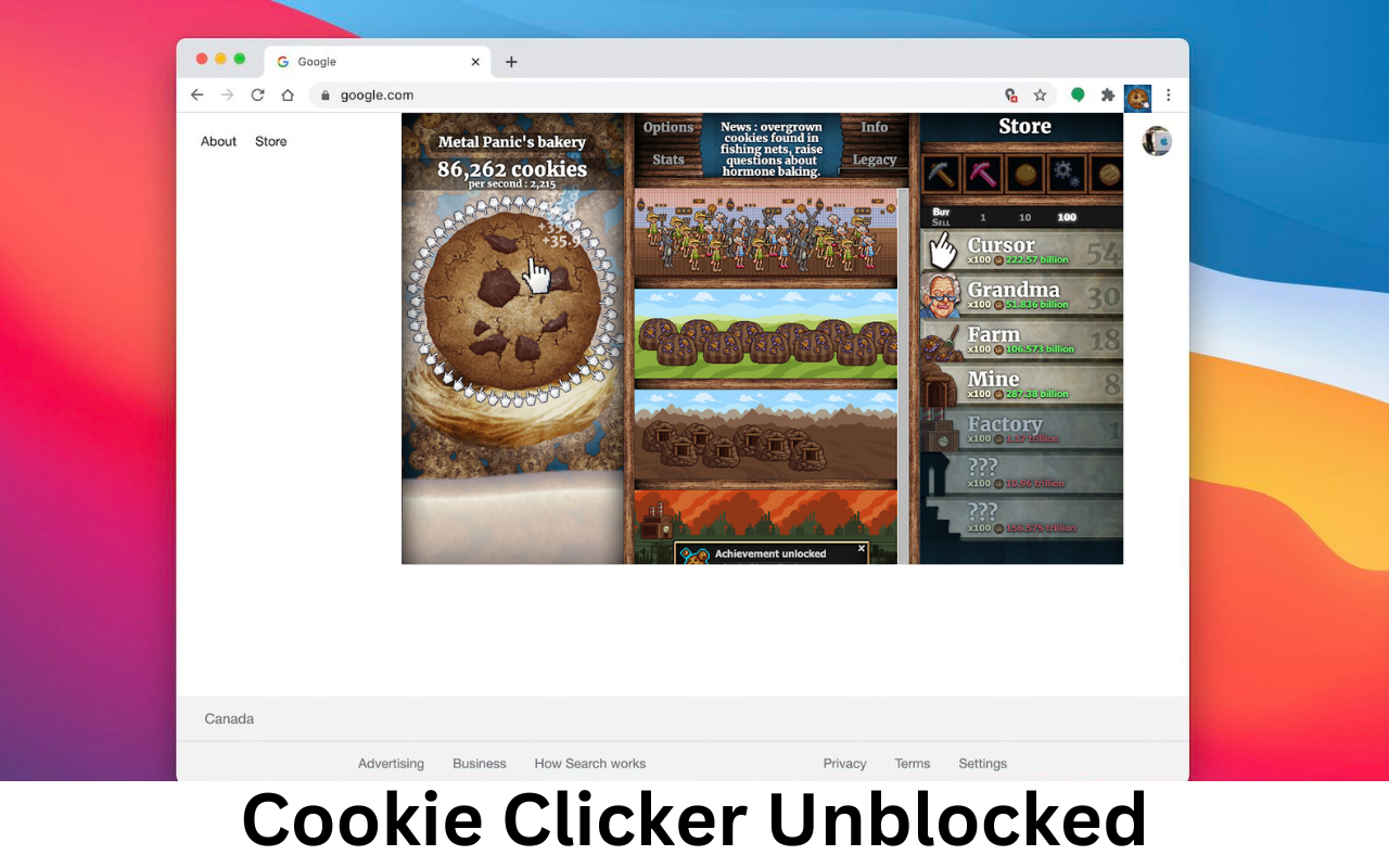 Cookie Clicker Original chrome谷歌浏览器插件_扩展第3张截图