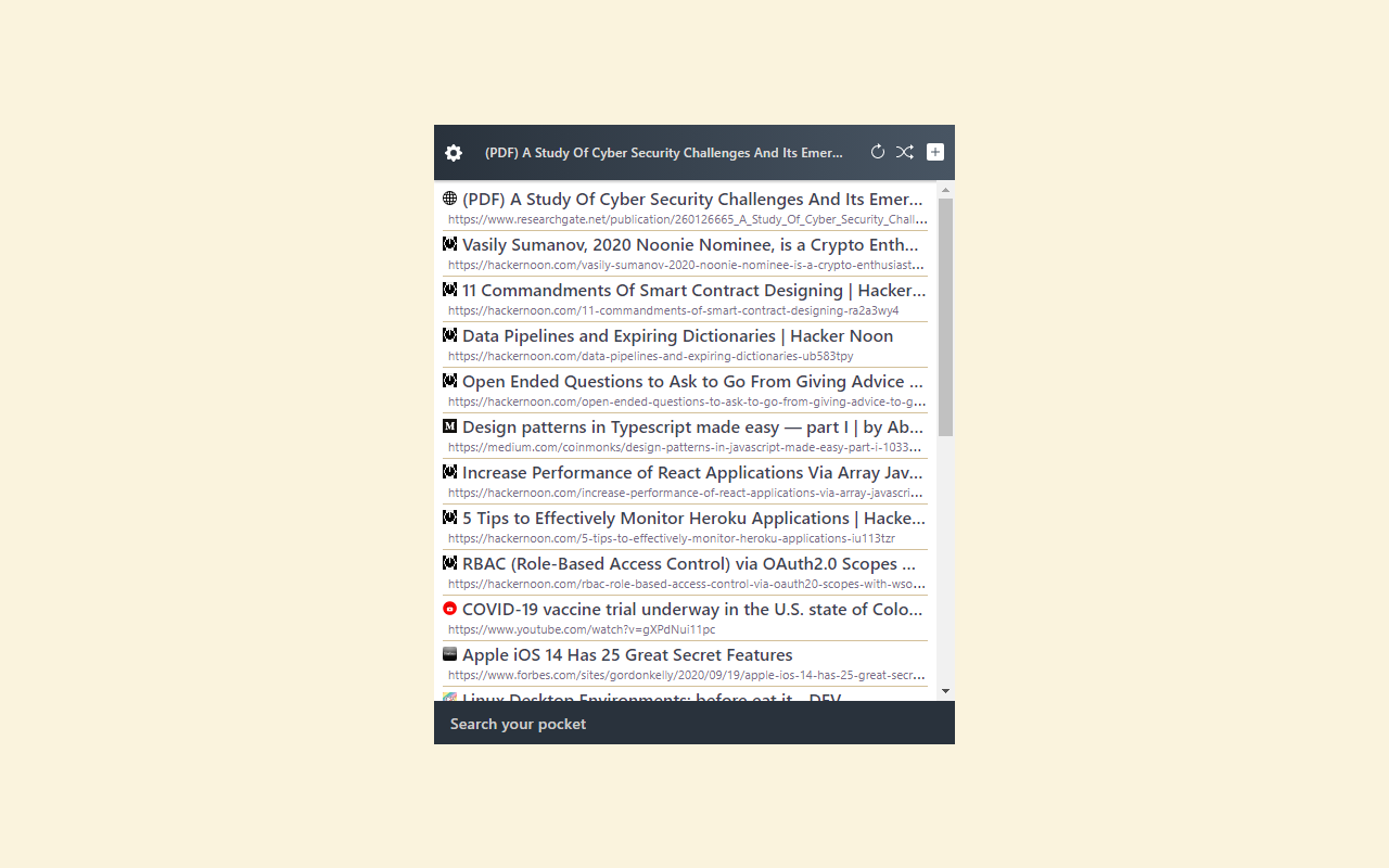 Pocketer chrome谷歌浏览器插件_扩展第1张截图