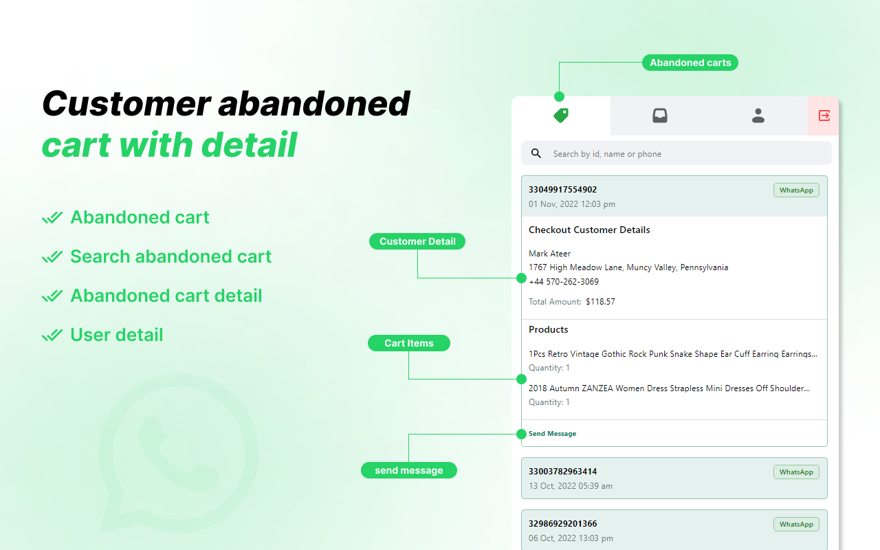 WACart : Cart Recovery + CMS for Shopify chrome谷歌浏览器插件_扩展第1张截图