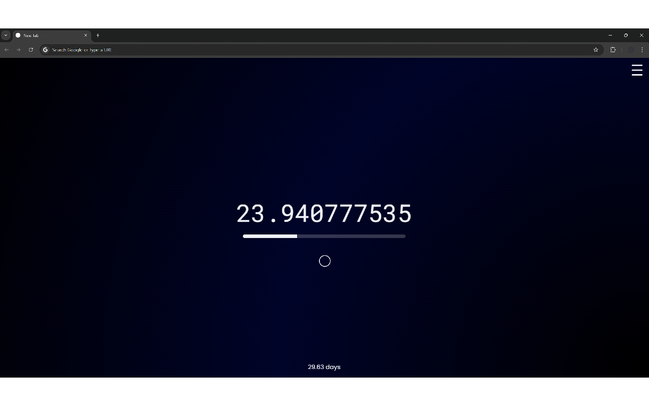 Age Counter Motivational New Tab chrome谷歌浏览器插件_扩展第2张截图