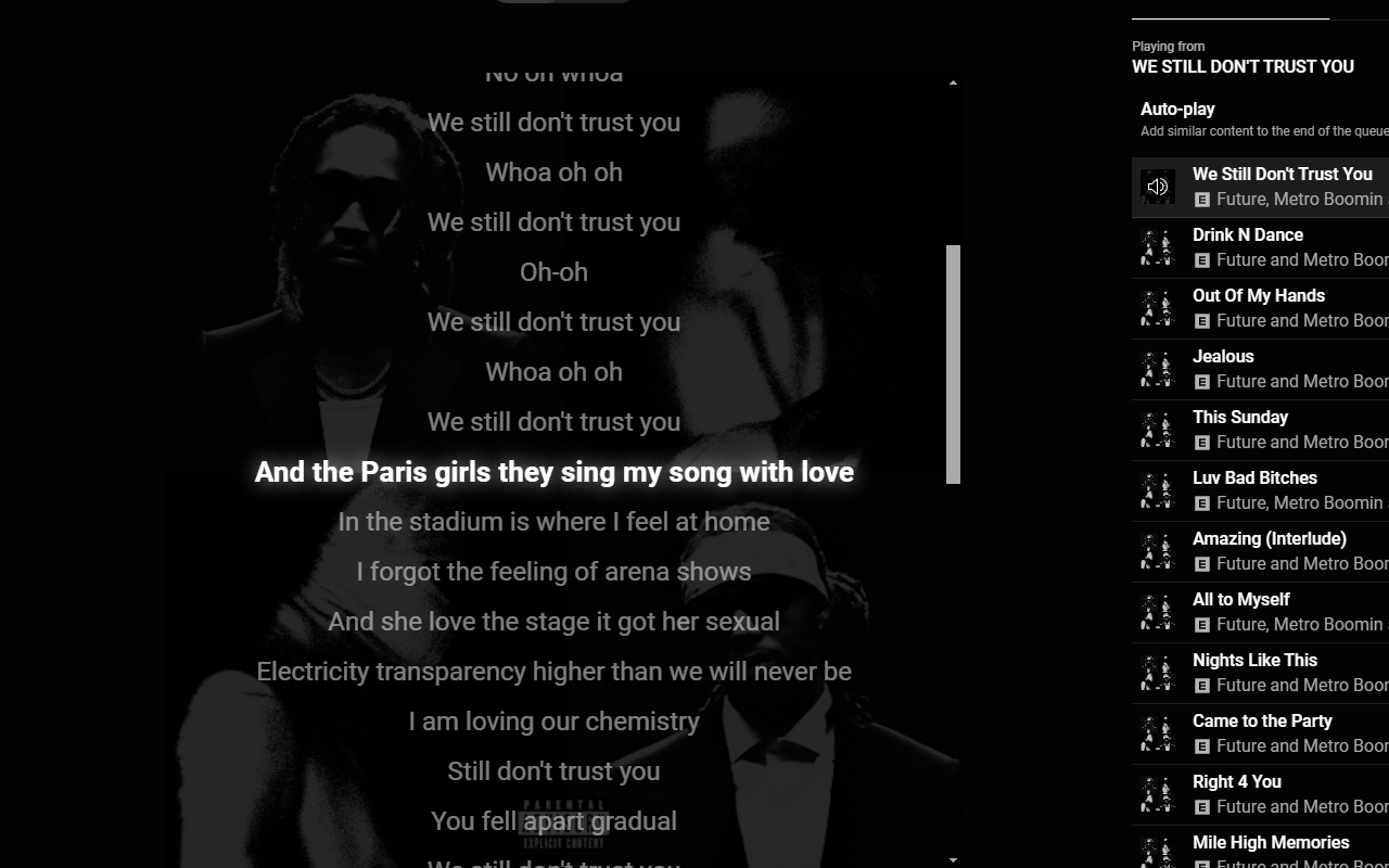 YT Music Karaoke chrome谷歌浏览器插件_扩展第1张截图