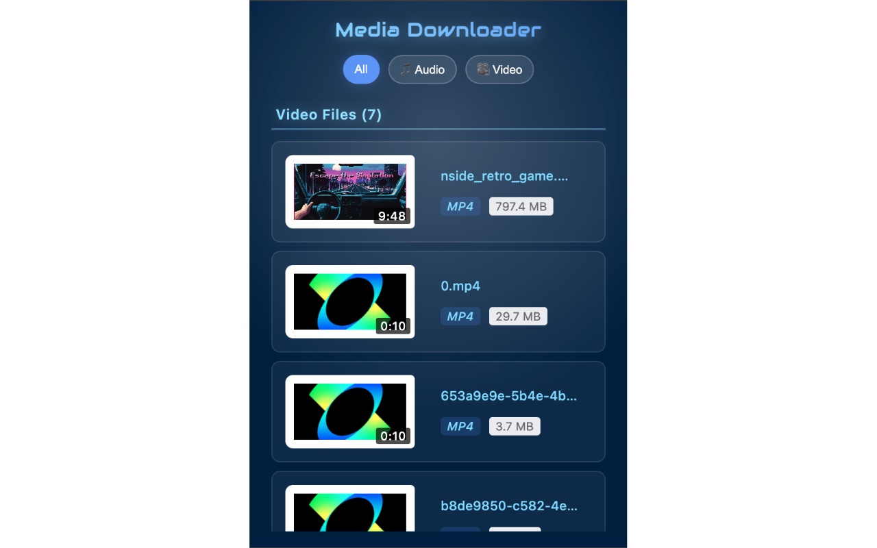 Media Downloader chrome谷歌浏览器插件_扩展第1张截图