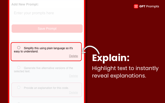 GPTPrompt chrome谷歌浏览器插件_扩展第2张截图