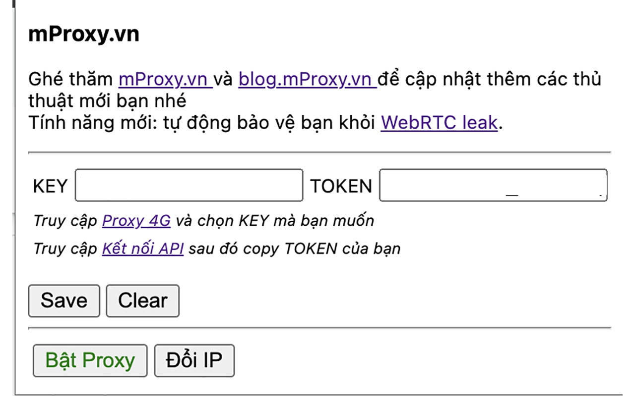 mProxy.vn Switcher chrome谷歌浏览器插件_扩展第1张截图